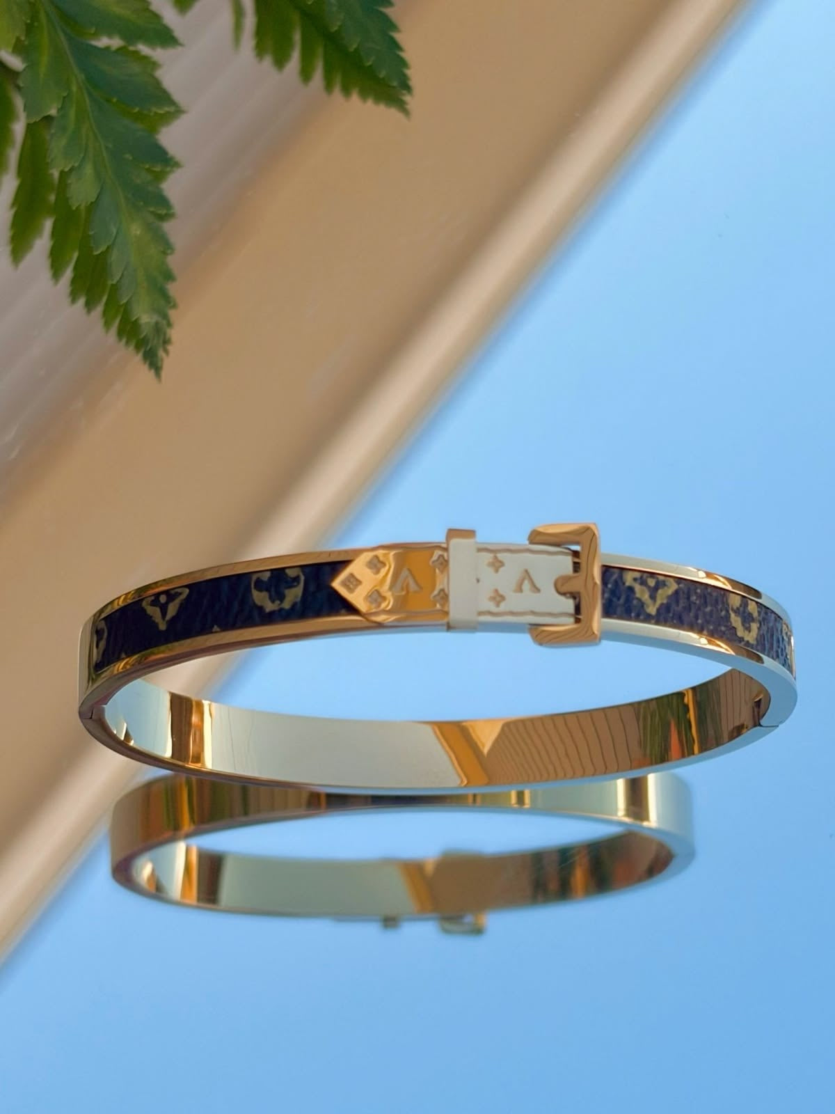 MONOGRAM CUFF BRACELET