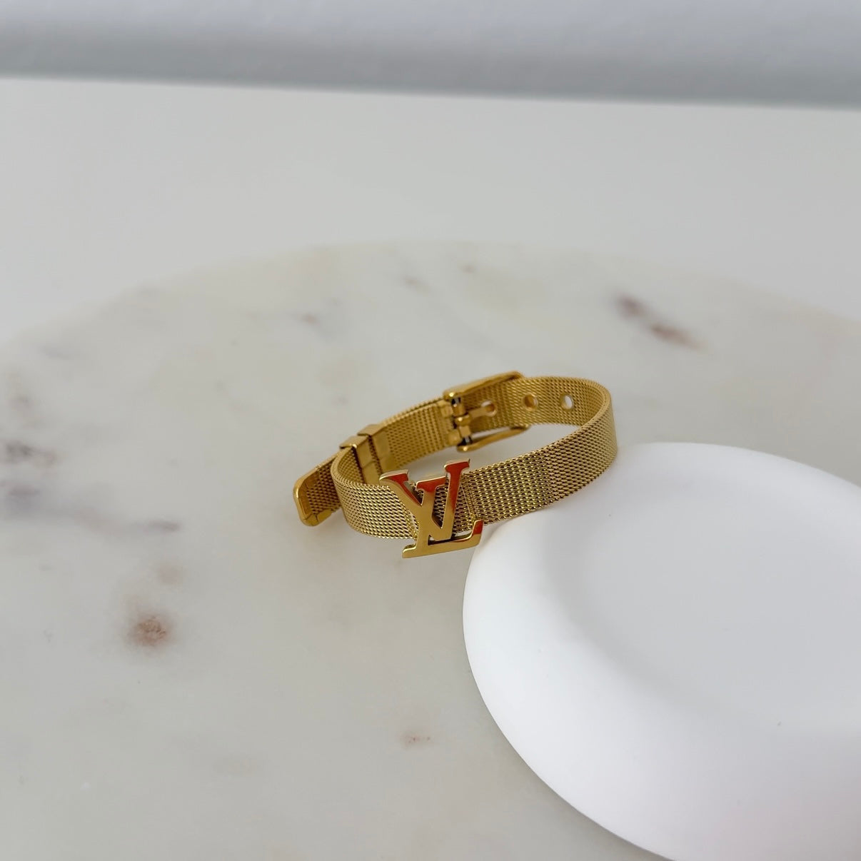 Adjustable Belt Bracelet
