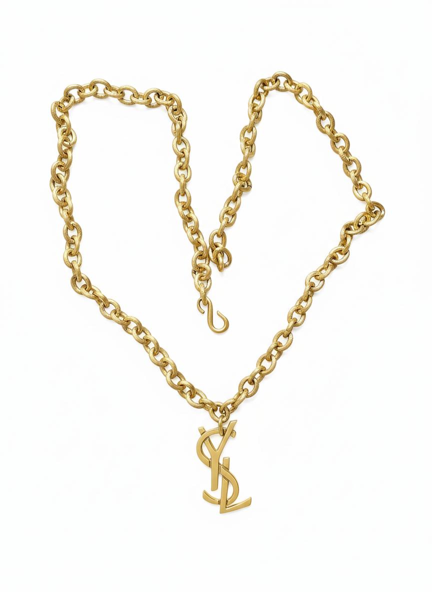YSL Large Gold Necklace